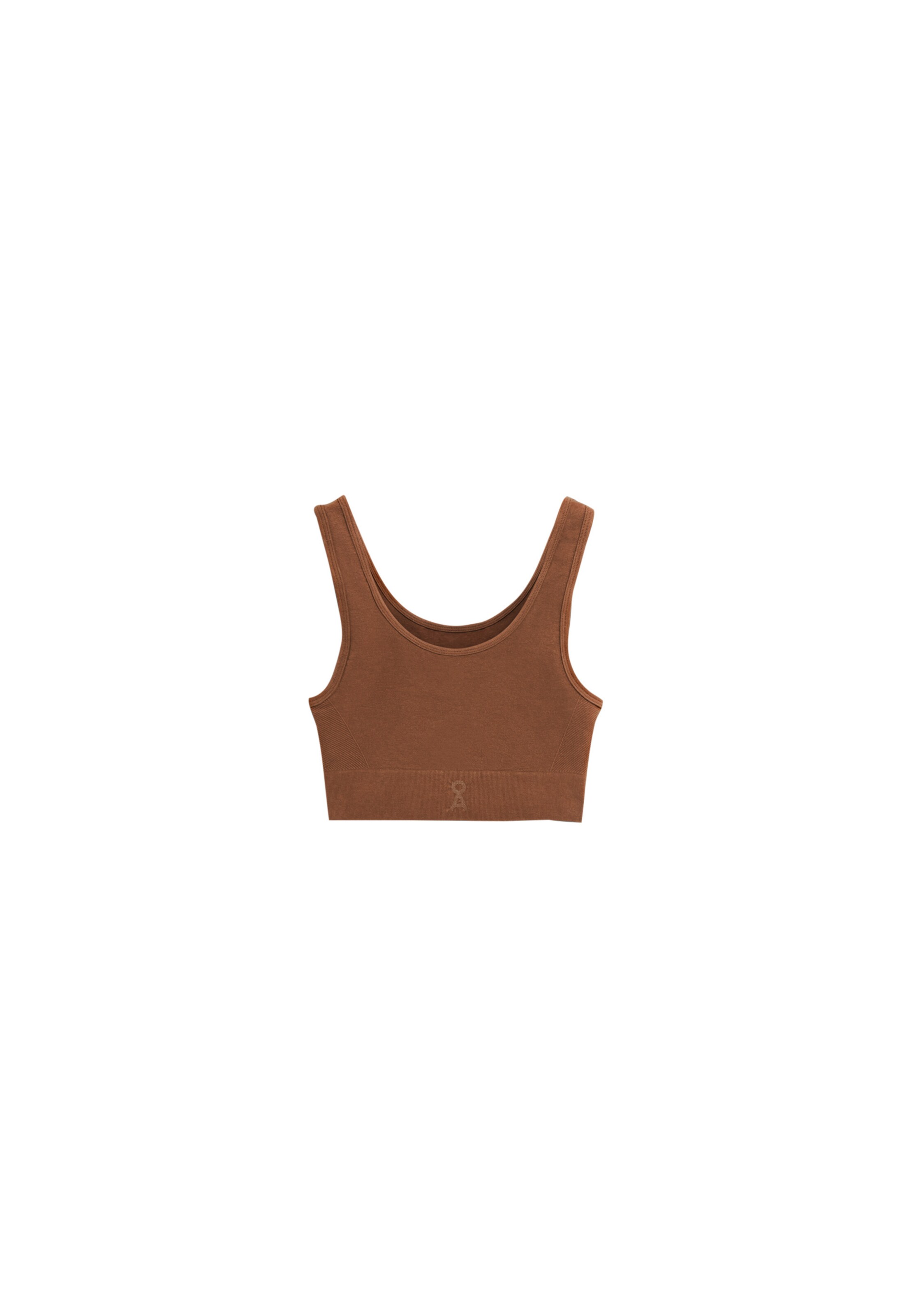 ARMEDANGELS Bralette Bra in Brown: front