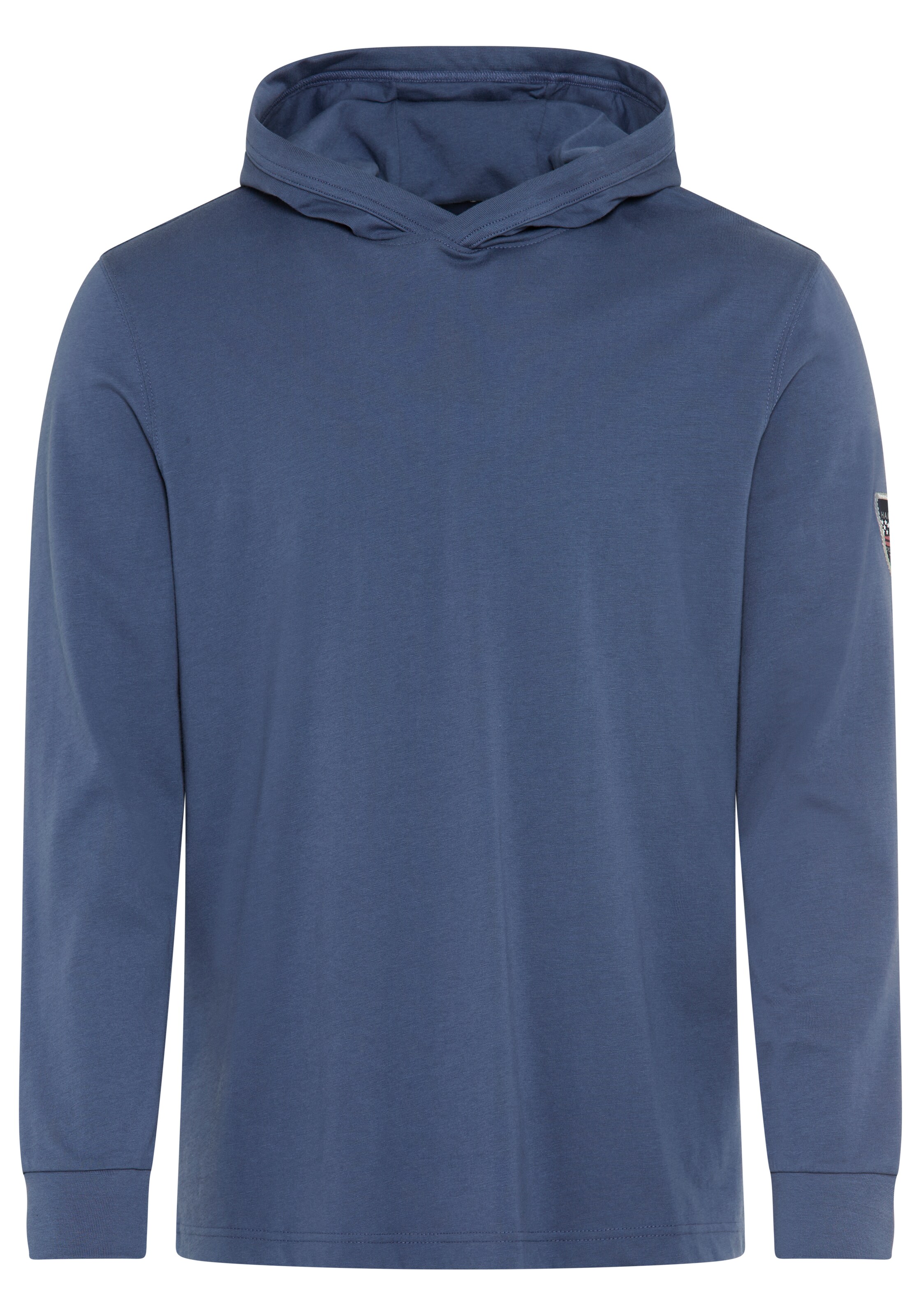 DELMAO Shirt in Blue: front