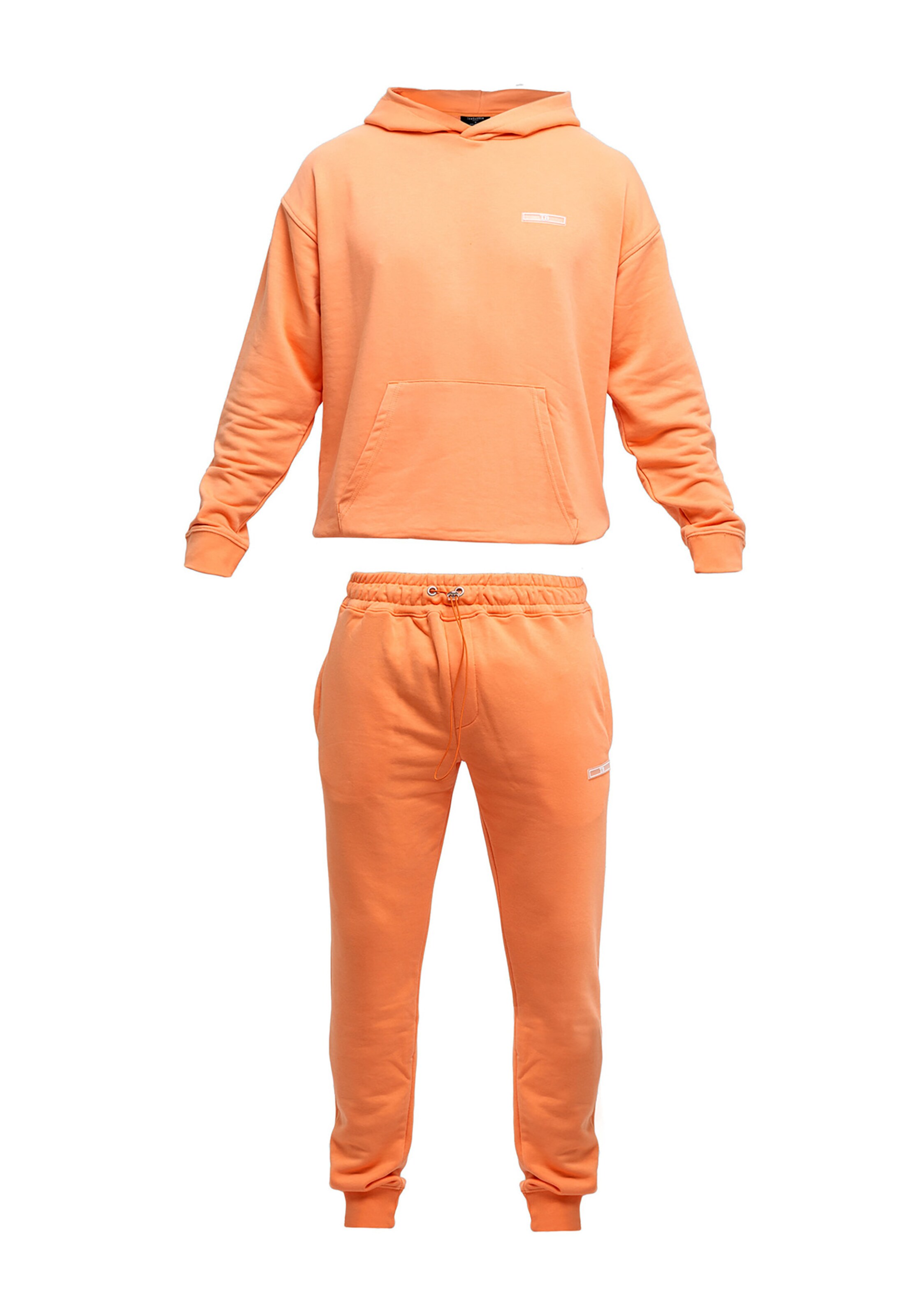 Tom Barron Jogginganzug in Rot: Vorderseite