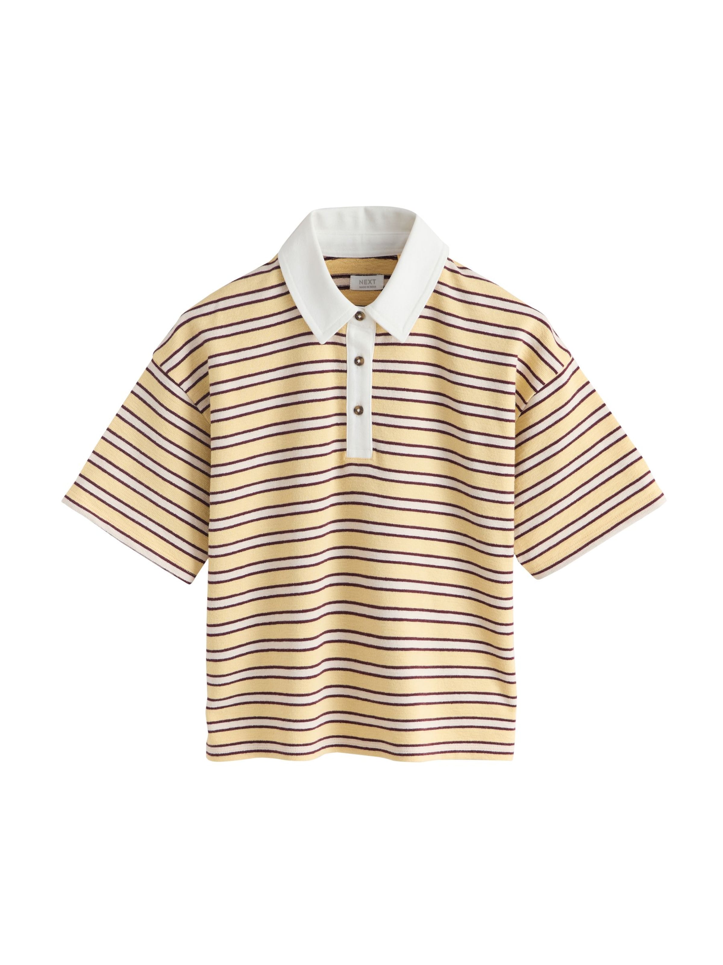 Next Shirt in Yellow: front