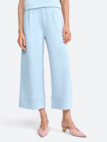 Wide Leg Pantalon Rich & Royal en bleu : devant