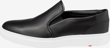 LLOYD Classic Flats in Black: front