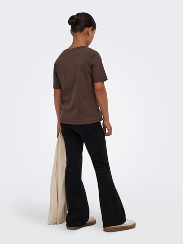 ONLY GIRLS Shirt 'KOGELLEN' in Bruin