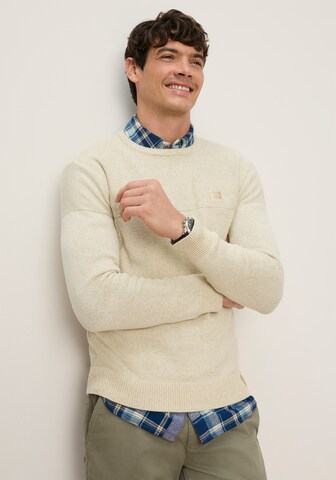 Man's World Sweater in Beige: front