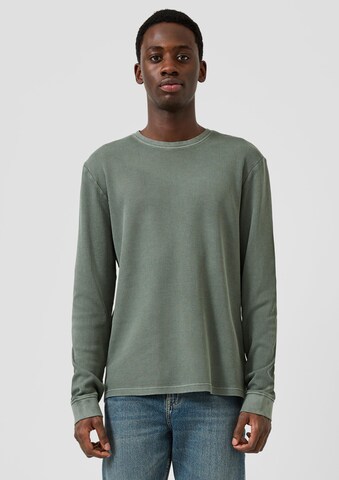 QS Shirt in Grün: Vorderseite