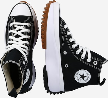 Sneaker alta 'RUN STAR HIKE HI' di CONVERSE in nero