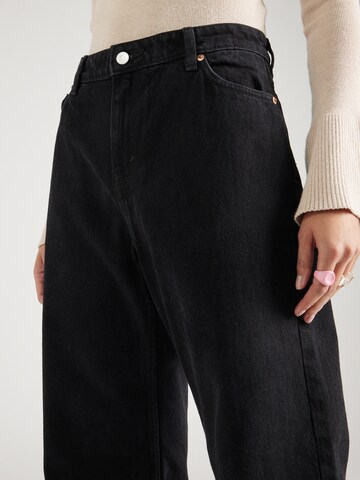 Monki Wide leg Jeans i svart