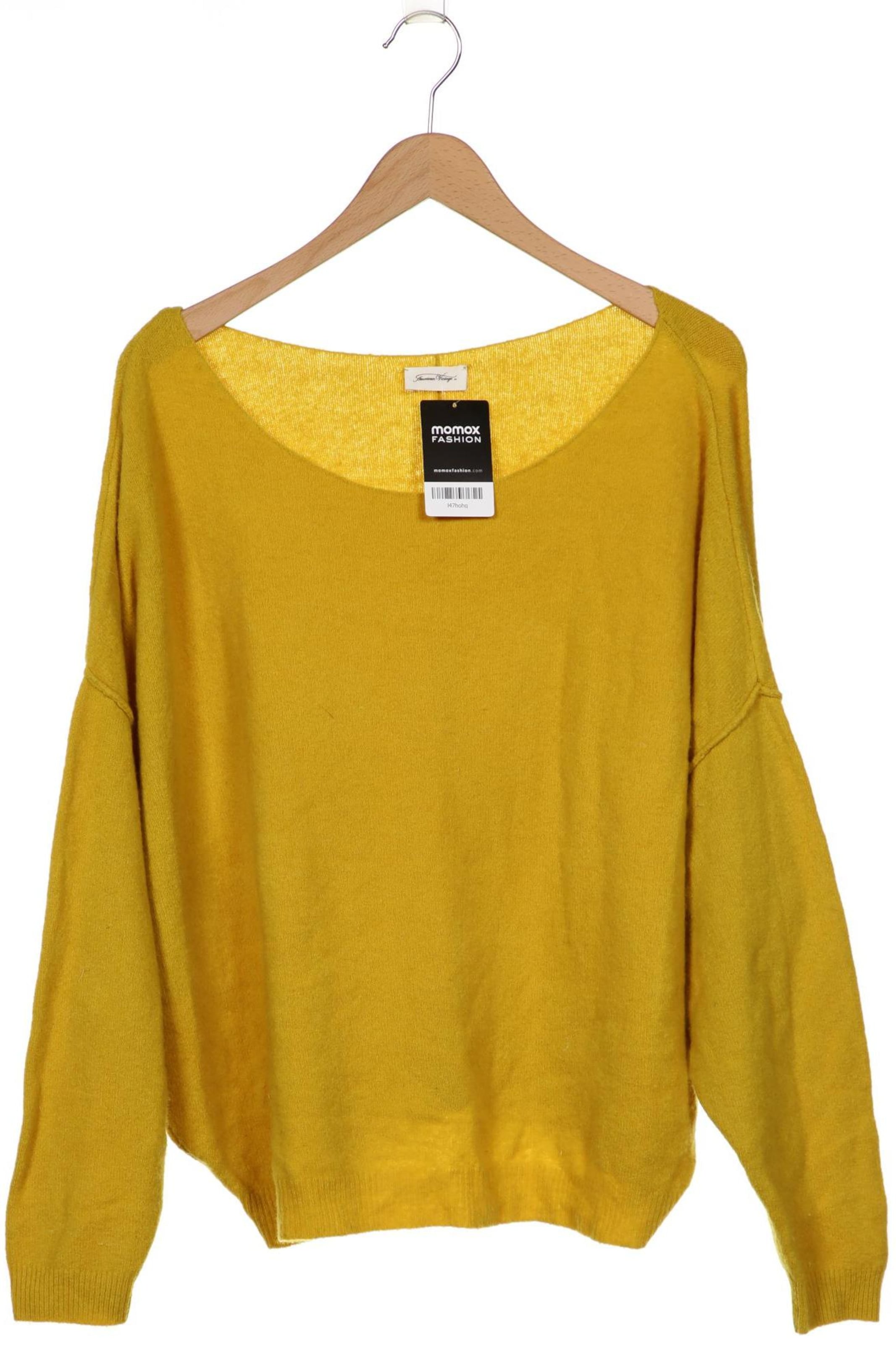 AMERICAN VINTAGE Sweater & Cardigan in M in Yellow: front