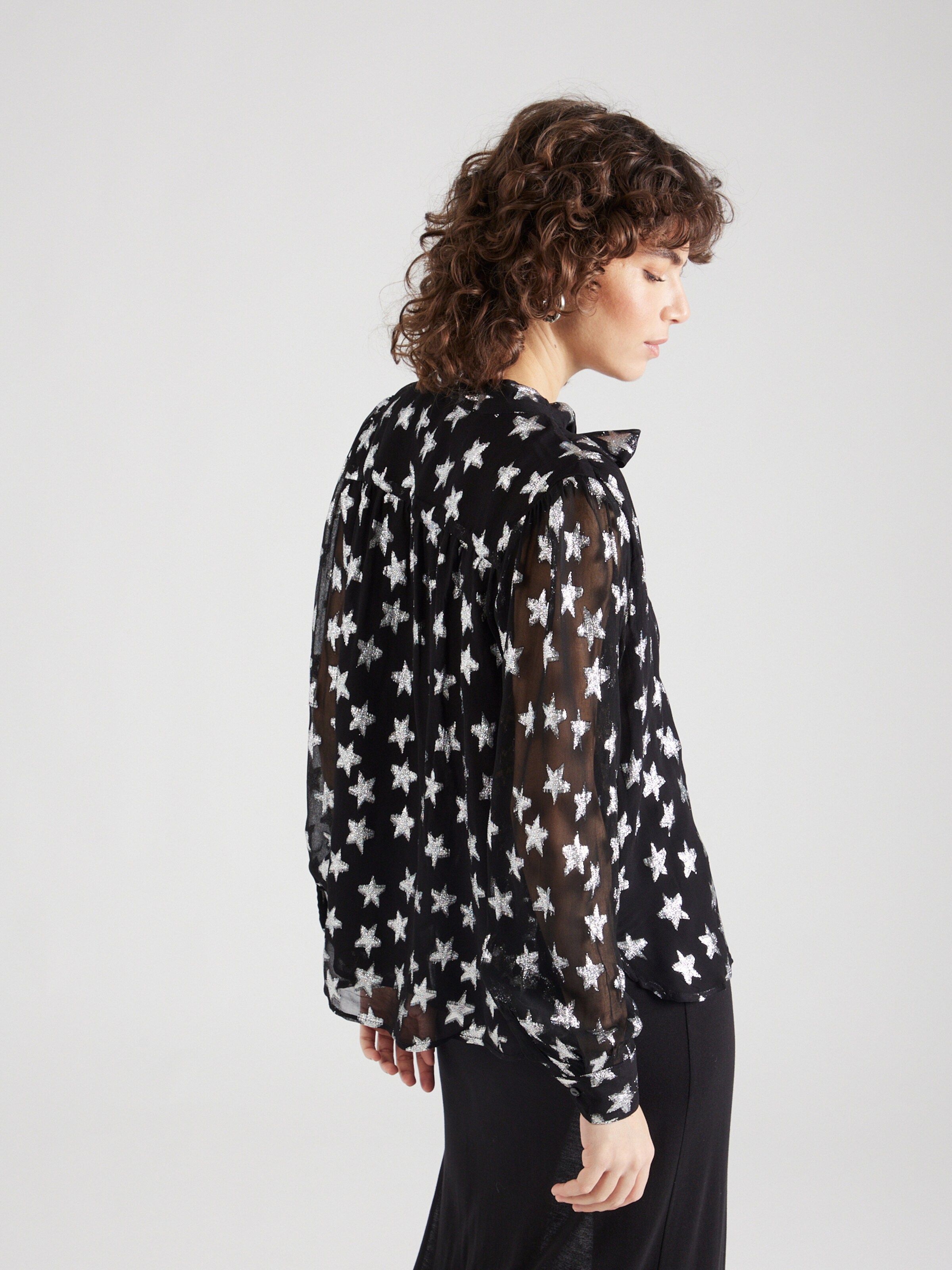 river island polka dot blouse