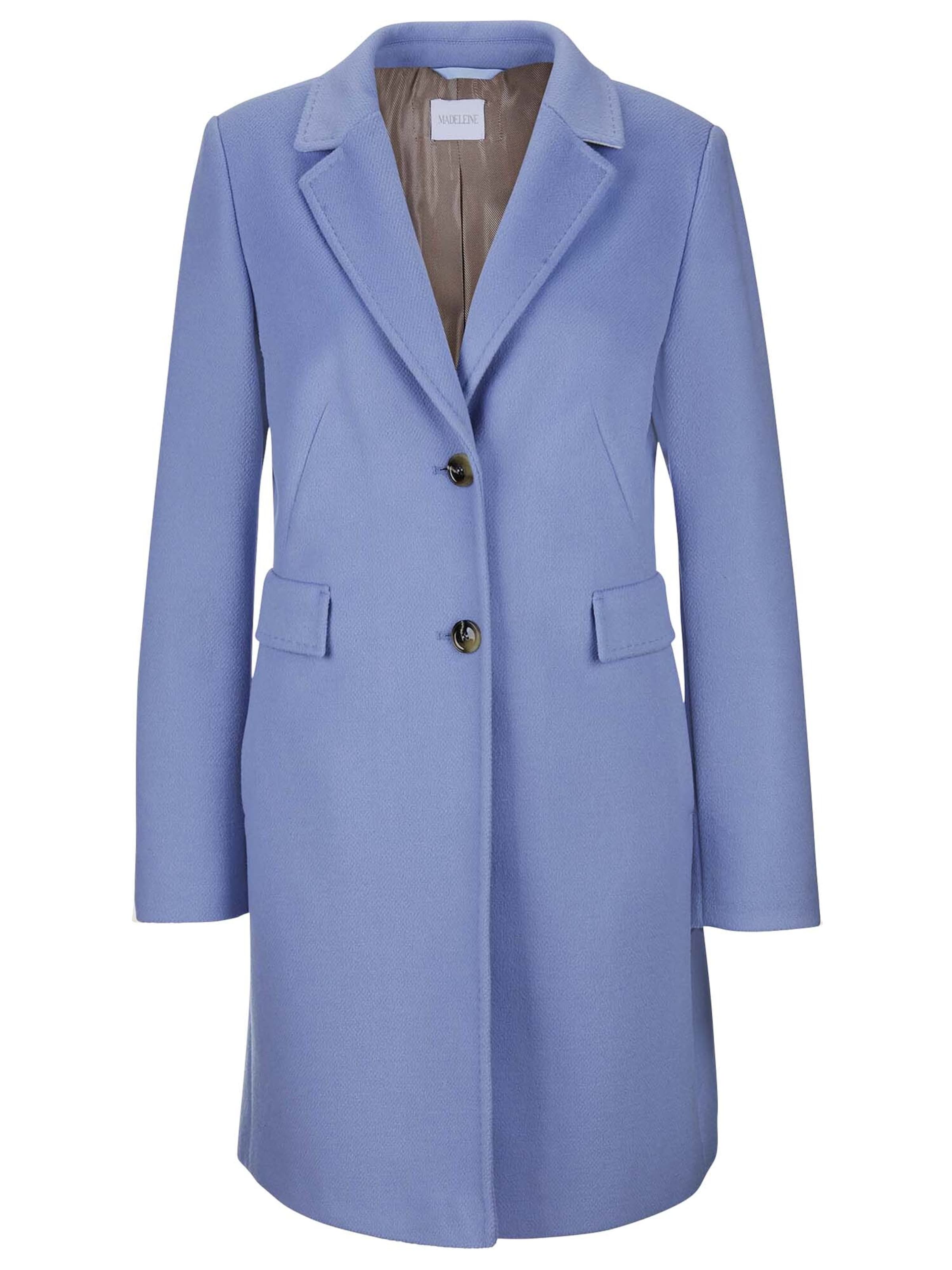 MADELEINE Tussenmantel in Blauw: voorkant