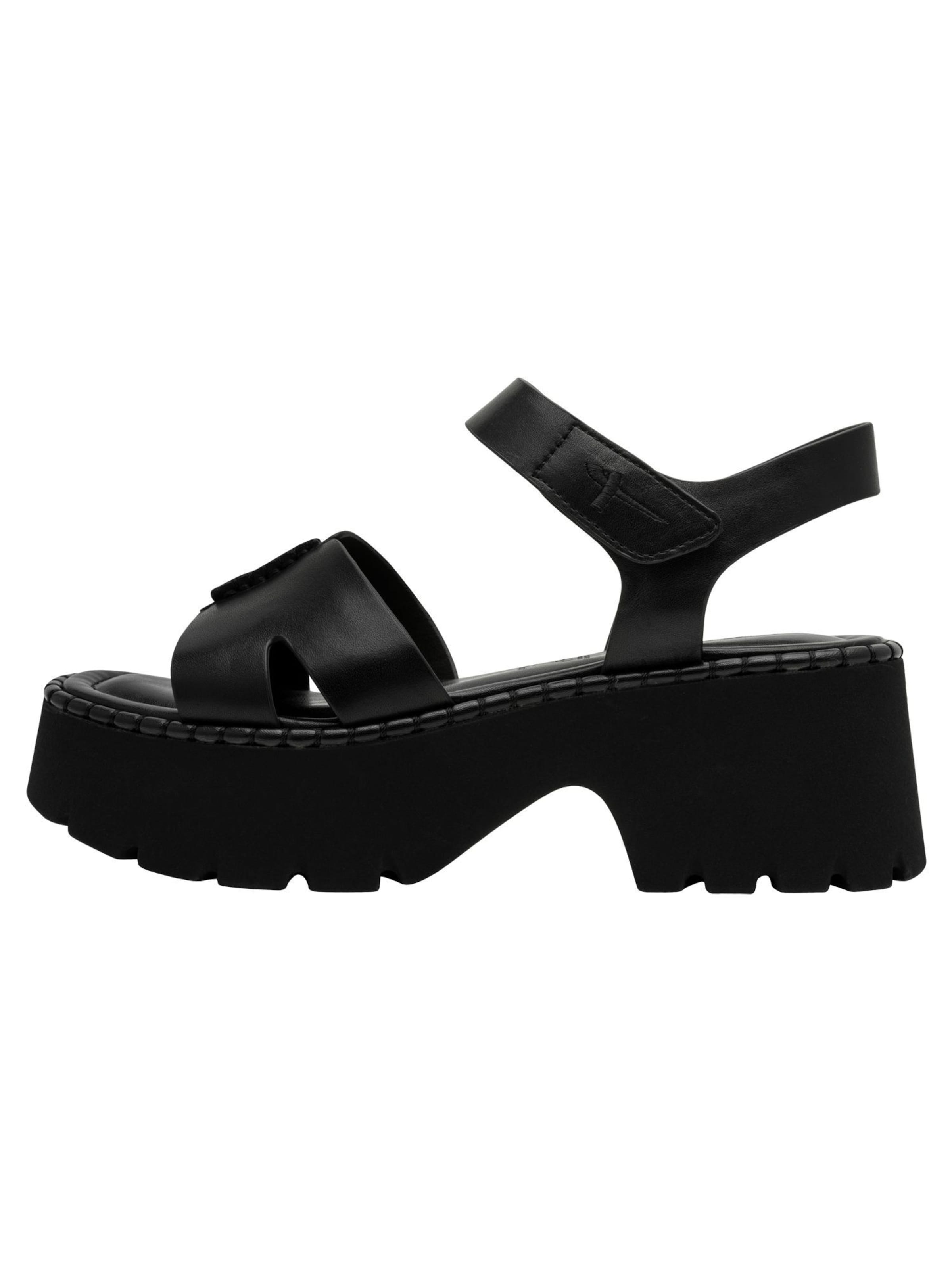 Sandales Tamaris en noir