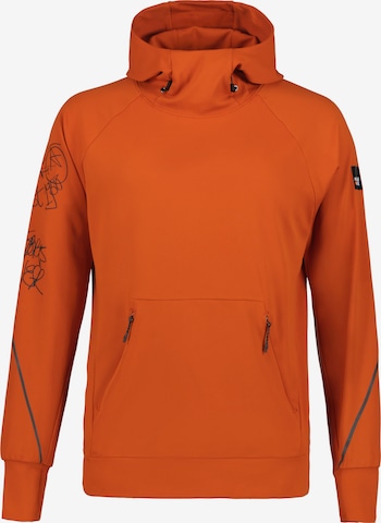 Rukka - Sweatshirt de desporto 'Matari' em vermelho: frente