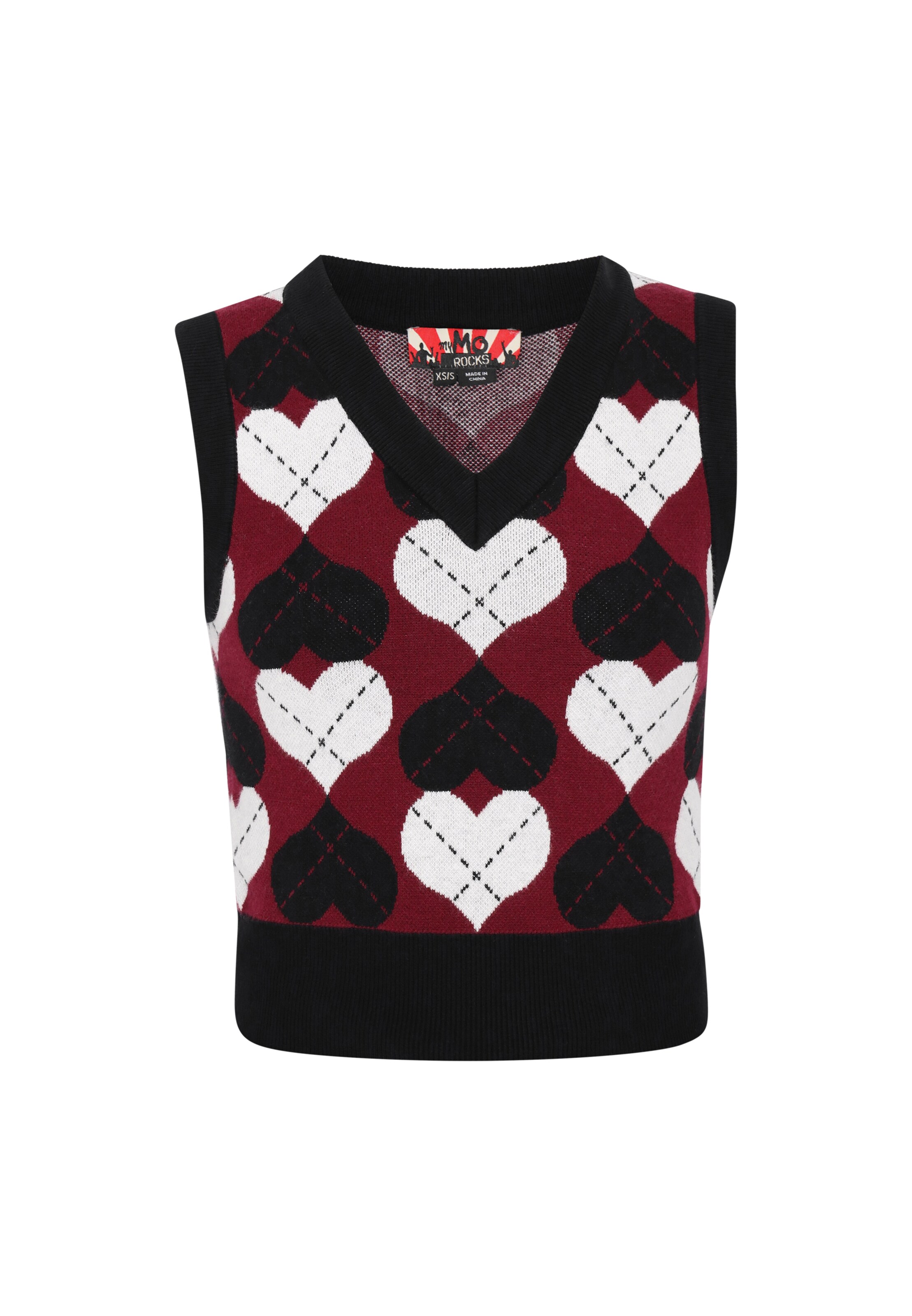 myMo ROCKS Kampsun, värv must: eest vaates