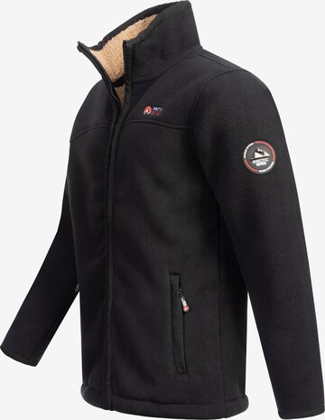 Arctic Seven Funktionele fleece-jas 'Zeroo' in Zwart