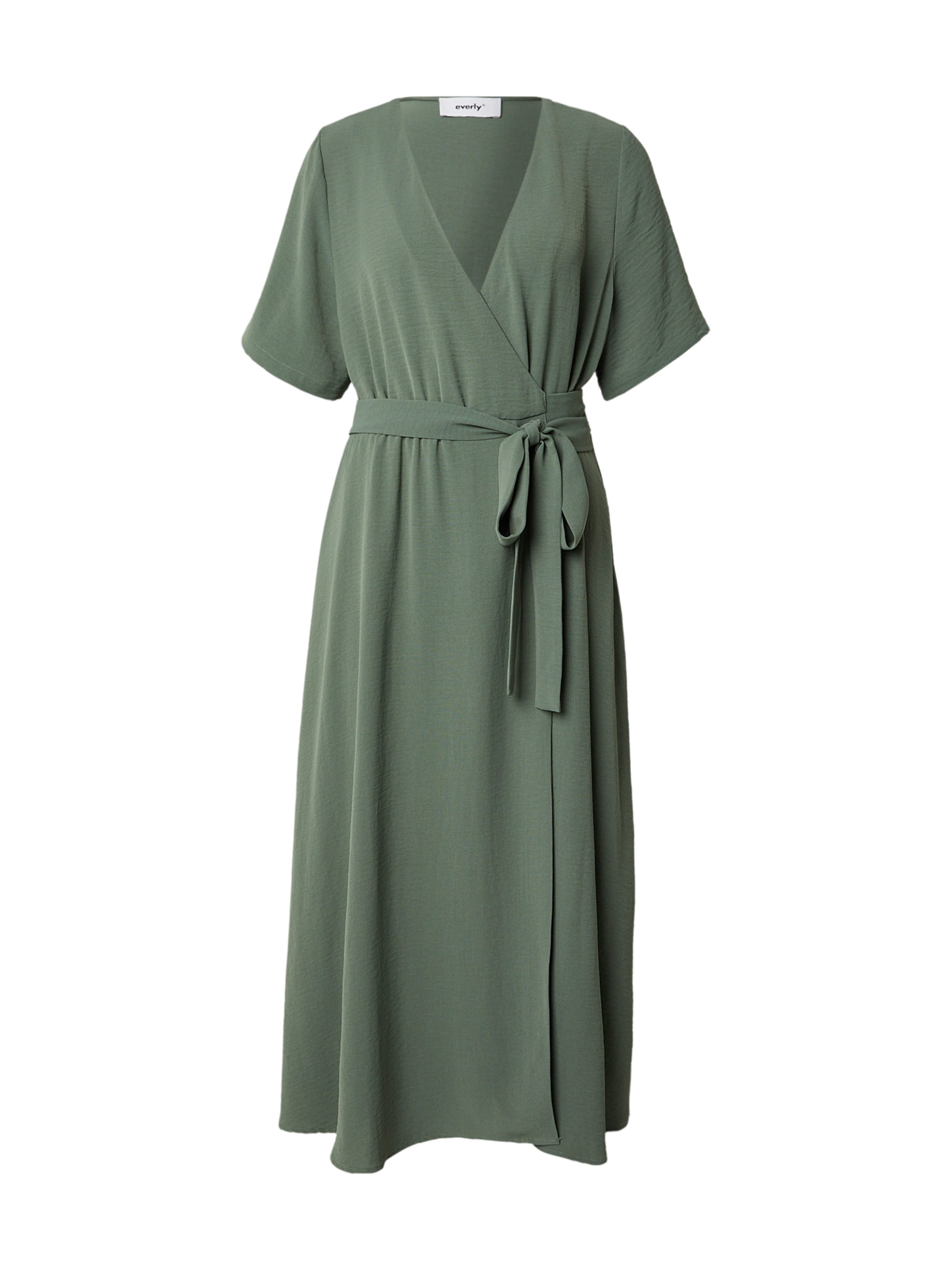 Everly Dress in Green: front