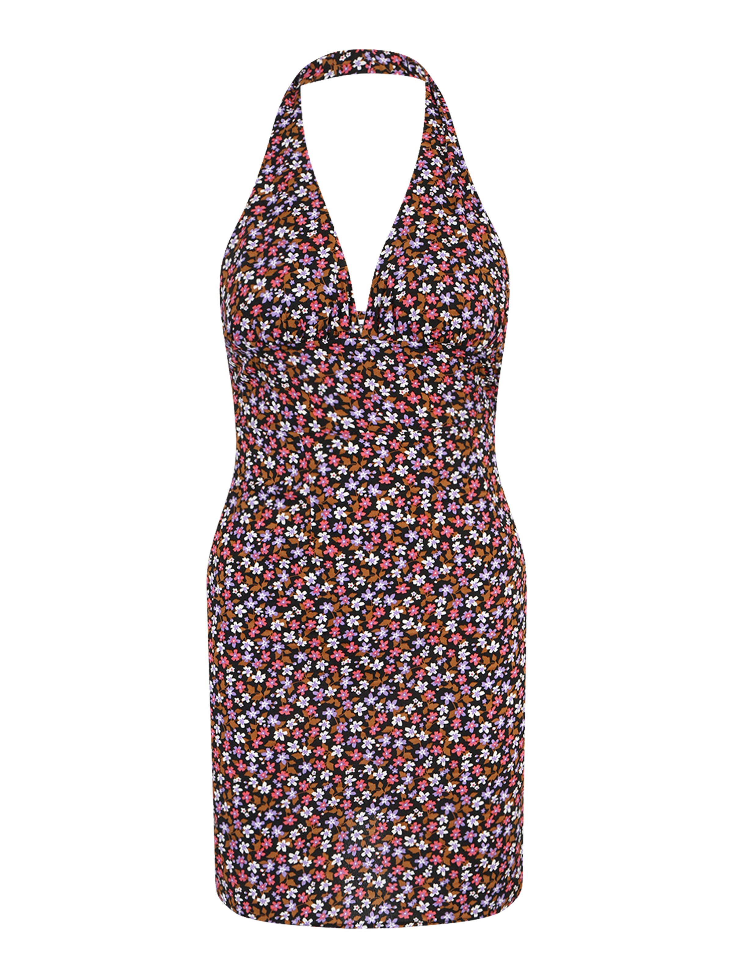 Noisy May Petite Φόρεμα 'RUE' σε μαύρο: μπροστά