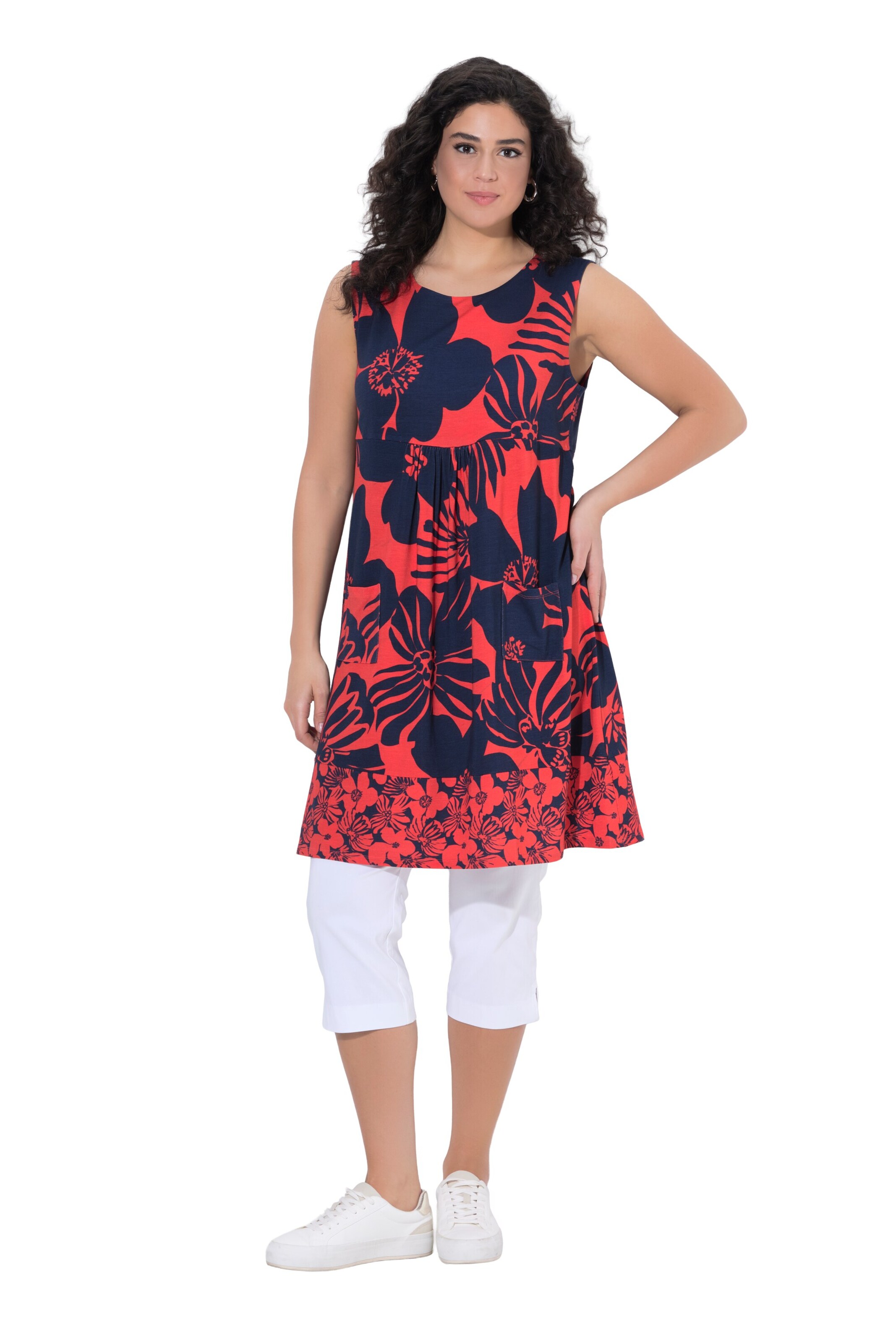 Ulla Popken Dress in Red: front