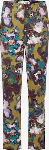 ICHI Regular Pants 'Kate' in Mixed colors: front