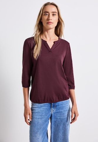 STREET ONE Shirt in Red: front
