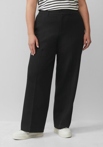 s.Oliver Regular Pantalon in Zwart