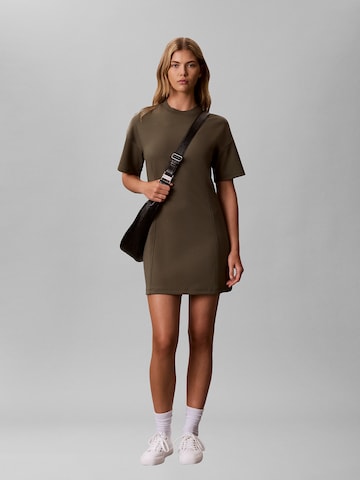 Calvin Klein Jeans Jurk in Groen