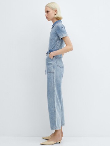 MANGO Jumpsuit 'Norma' in Blau