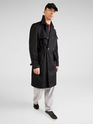 HUGO Демисезонное пальто 'Maluks' в Черный: спереди