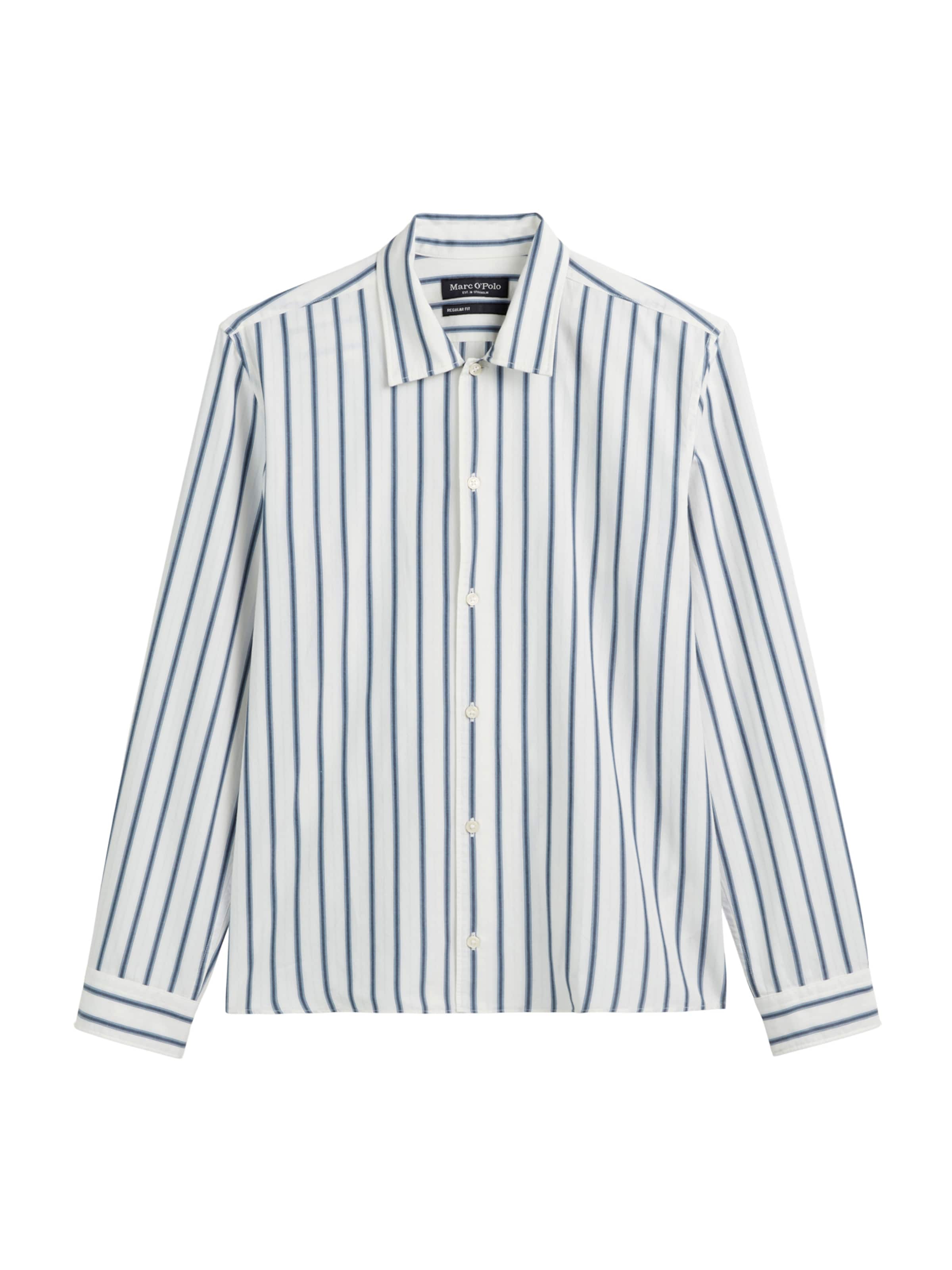 Marc O'Polo Rovný strih Košeľa - Biela: predná strana