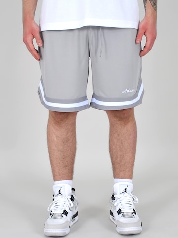 Adam Loosefit Sporthose 'Sweatshorts Basketball Shorts'‌‌‌‌‌‌‌‌‌ in Grau
