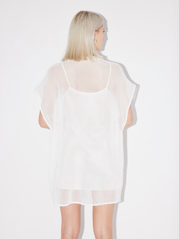 LeGer by Lena Gercke Φόρεμα 'Inken' σε λευκό: πίσω