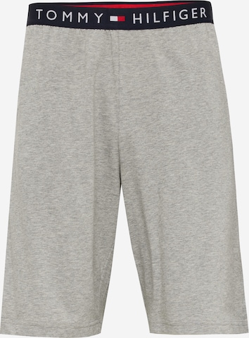 TOMMY HILFIGERregular Pidžama hlače - siva boja: prednji dio