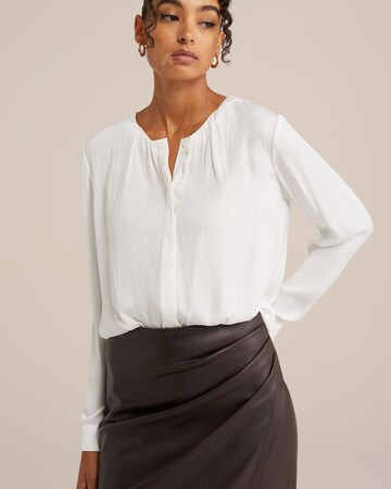 WE Fashion Bluse in Weiß