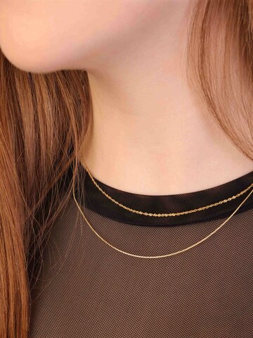 Lucardi Kette 'Klassisch' in Gold