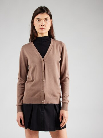 VERO MODA Kardigan 'VMSILJE' w kolorze brązowy: przód