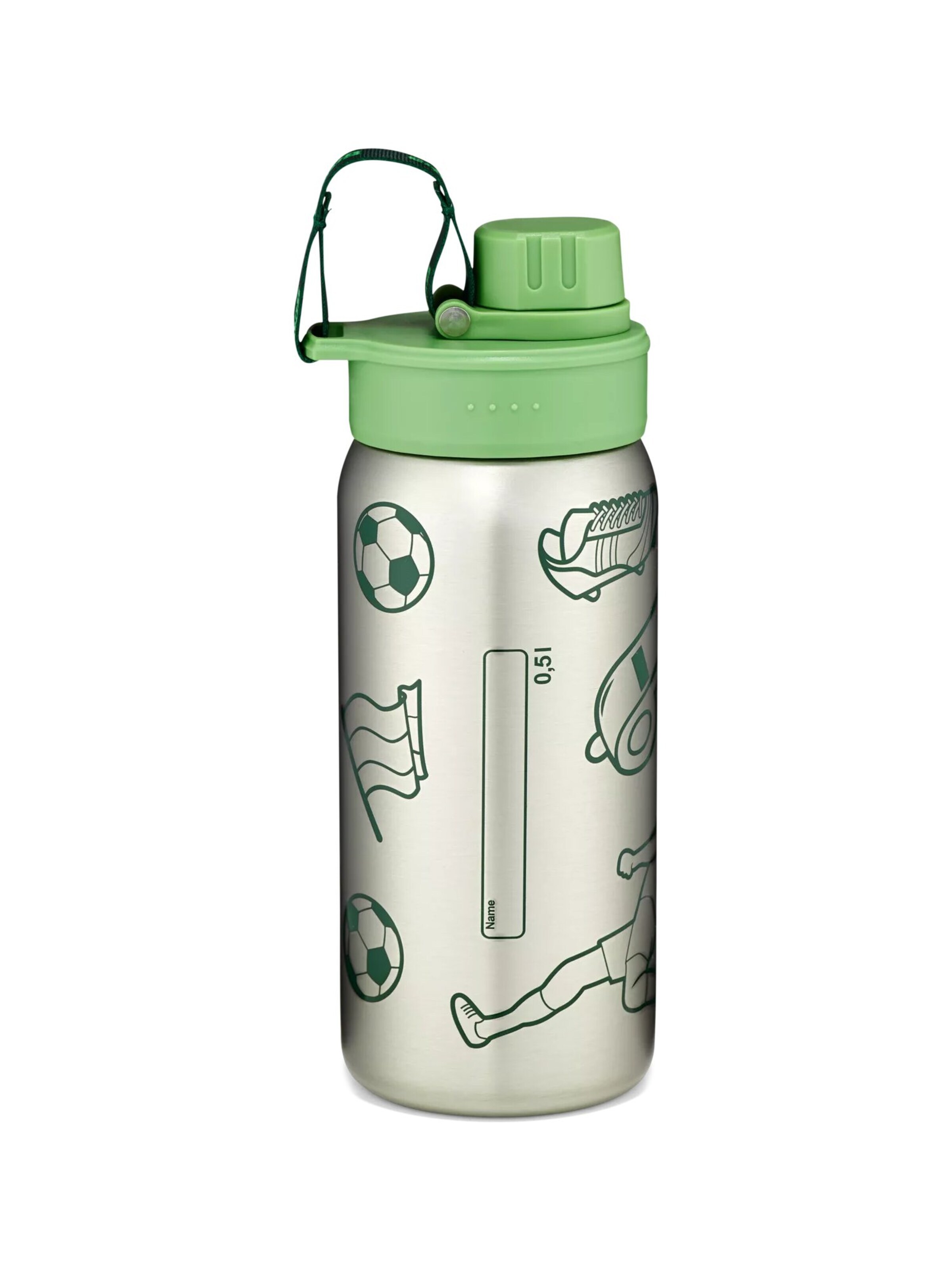 ergobag Drinking Bottle 'Trinkflasche Edelstahl Trinkflasche' in Green