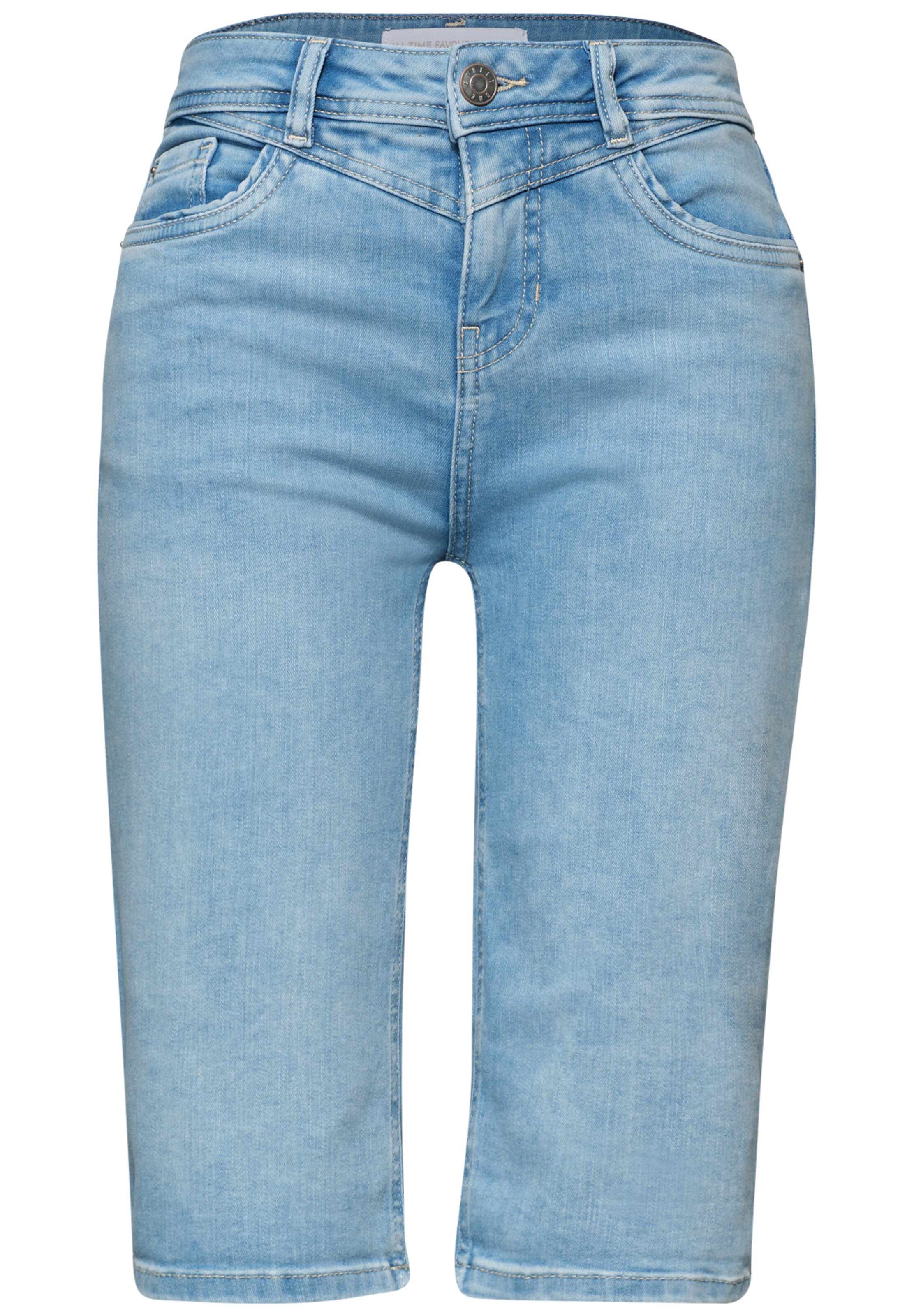 STREET ONE Regular Jeans in Blau: Vorderseite