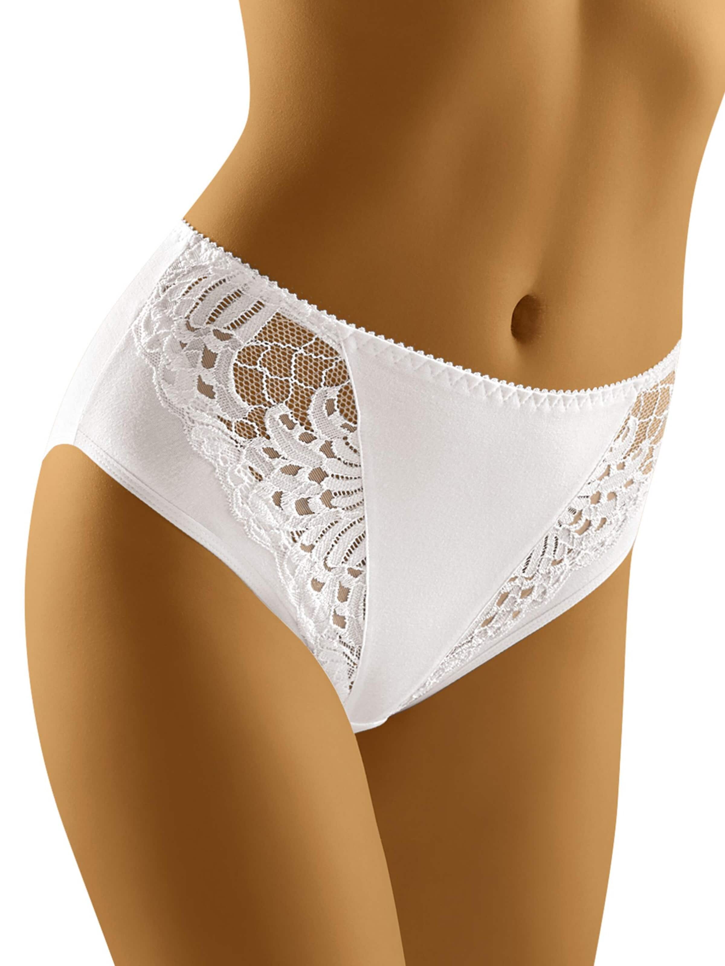 Wolbar Slip 'Eco-Ga' in Wit: voorkant
