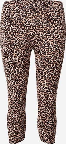 Skinny Leggings 'CARTime' ONLY Carmakoma en noir : devant