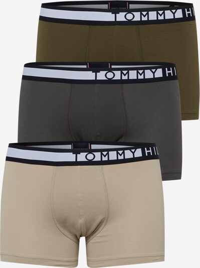 Tommy Hilfiger Underwear Boxershorts in beige / dunkelgrau / oliv / schwarz, Produktansicht