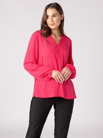 Quiosque Blouse in Roze: voorkant