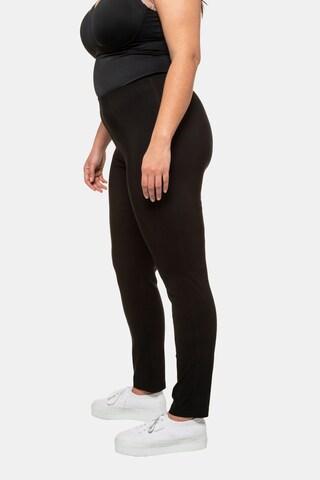 Ulla Popken Regular Broek in Zwart
