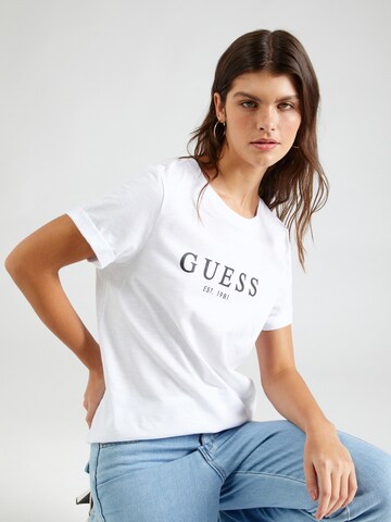 Tricou de la GUESS pe alb