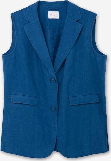 Vestă de costum SHEEGO pe albastru, Vizualizare produs