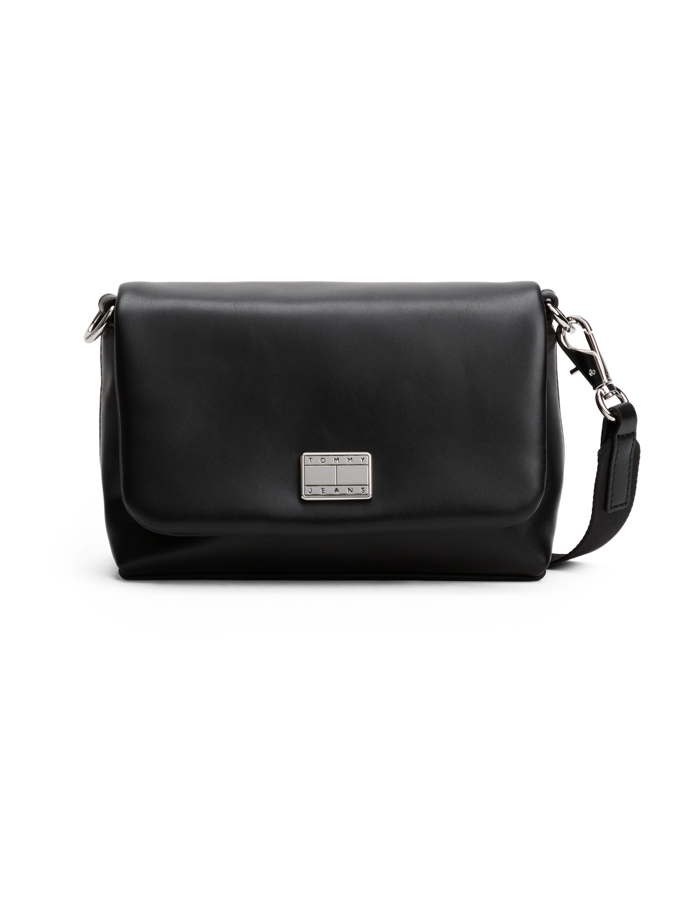 Tommy Jeans Taška přes rameno 'AMERICAN COOL' – černá: přední strana