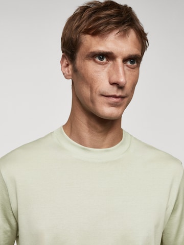 MANGO MAN T-Shirt 'BELLOW' in Grün
