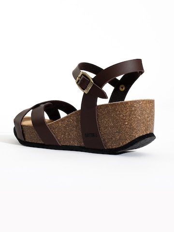 Bayton Sandal 'Venus' i brun