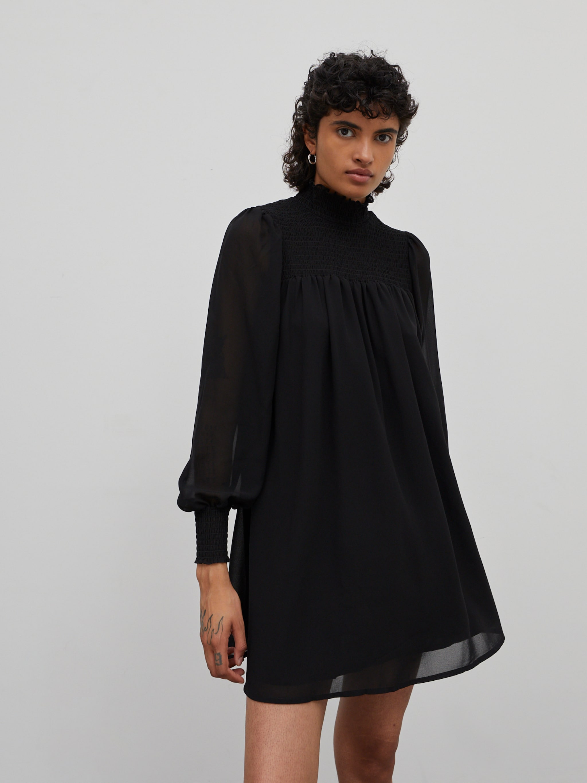 EDITED Producten Jurk 'Abigail' Zwart