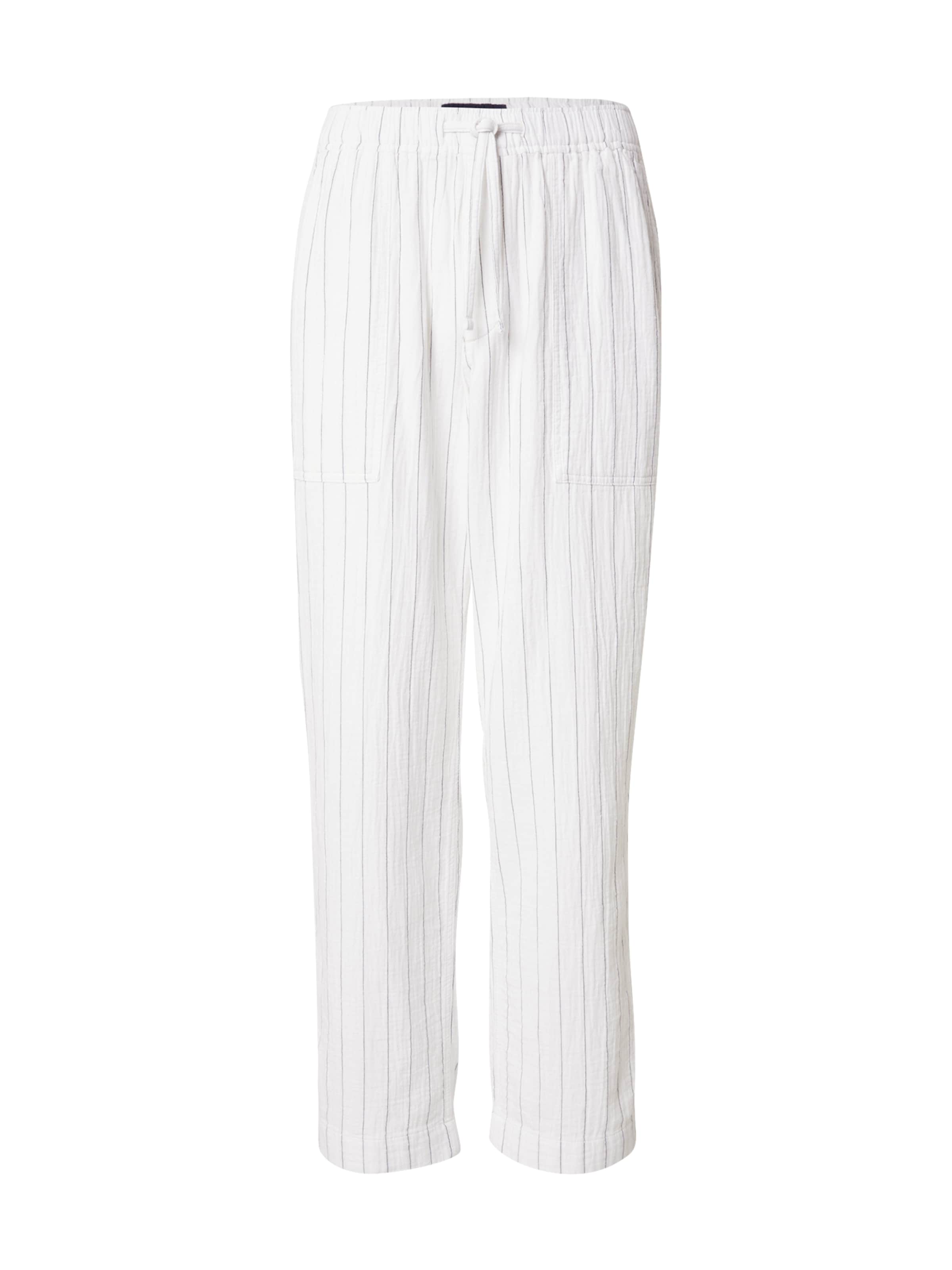 Baggy Pantalon Abercrombie & Fitch en gris : devant