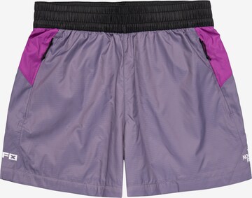 THE NORTH FACE Slim fit Workout Pants in Purple: front