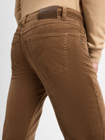 Nils Sundström Regular Hose 'Aiden' in Braun